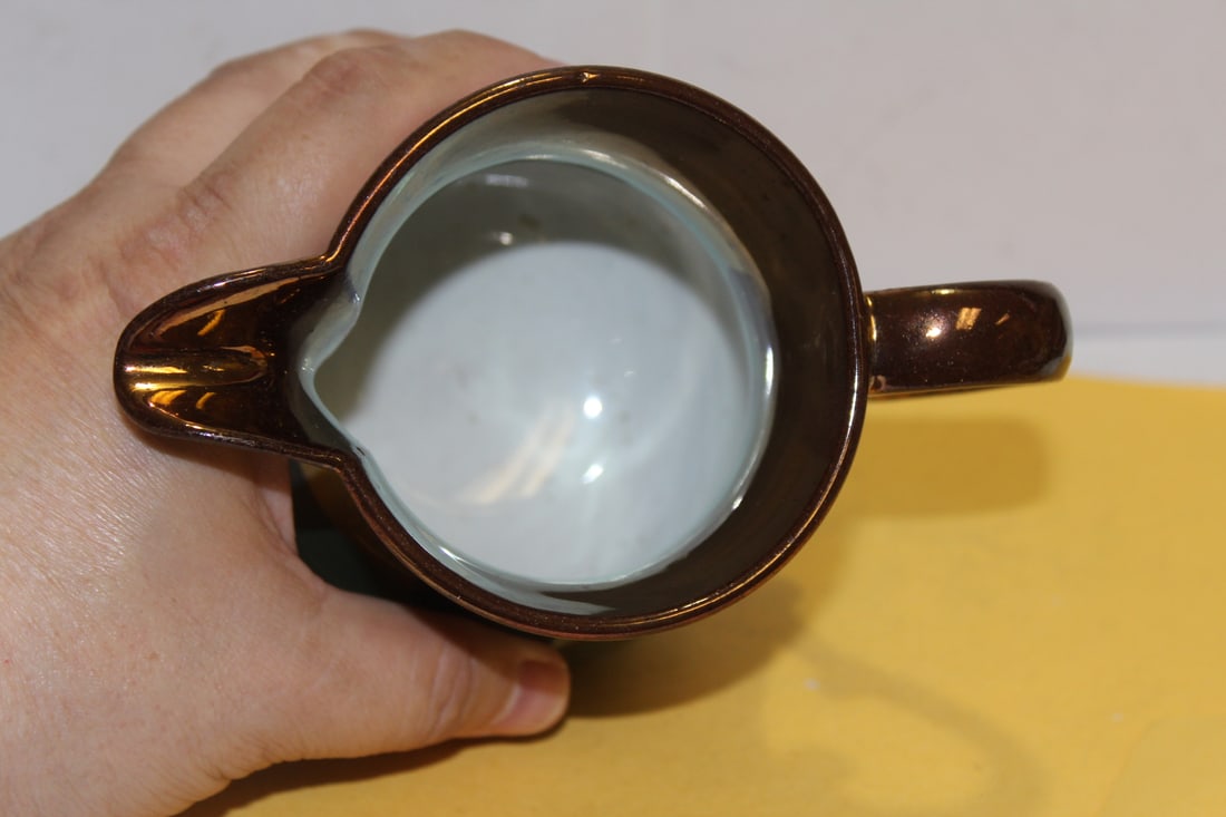 A Ceramic Lusterware Pitcher - 5