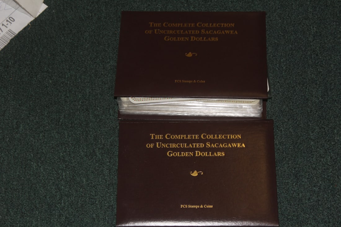 Uncirculated Sacagawea Golden Dollar Set (1 of 4)