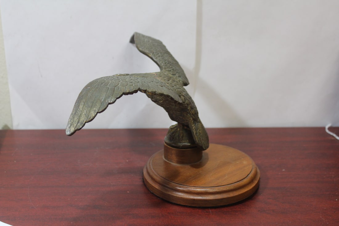 A Bronze Eagle on Base - 3
