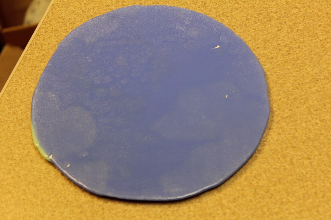 Decorative Ceramic Round Tile - 5