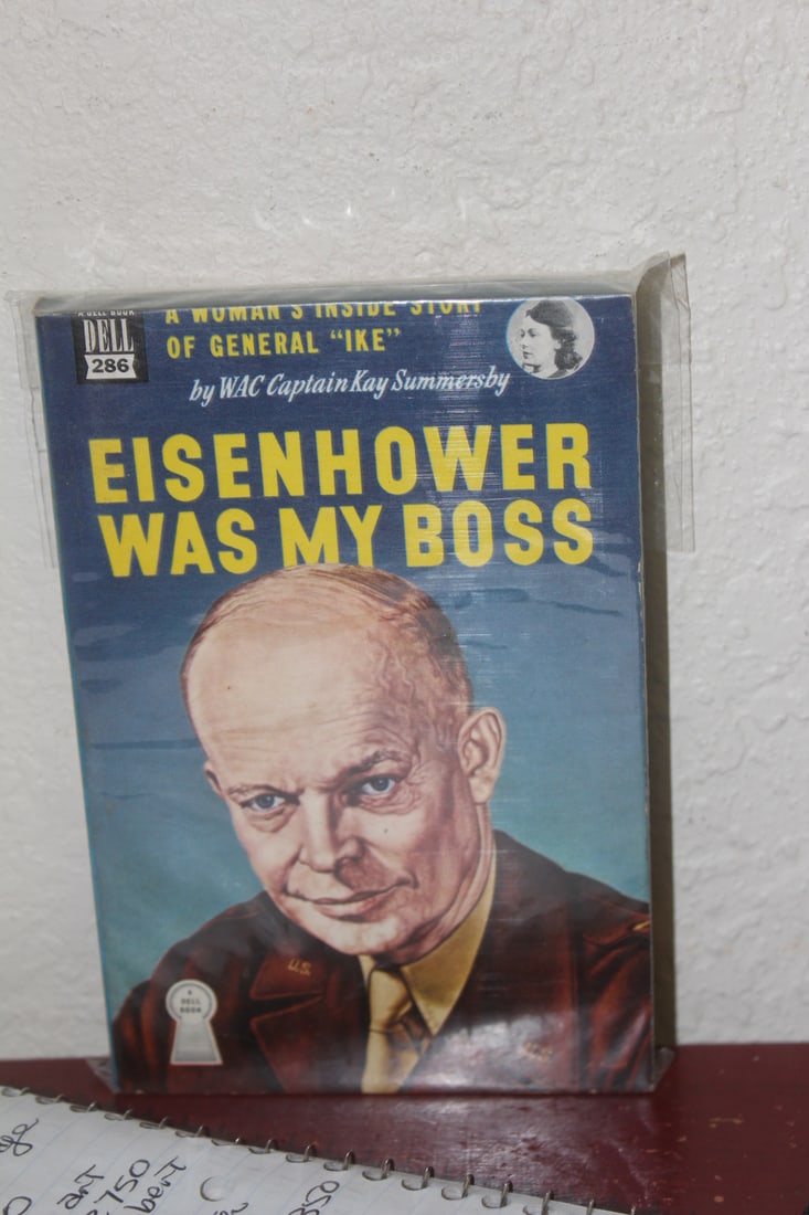 Paperback Novel: Eisenhower was my Boss: as shown on photos