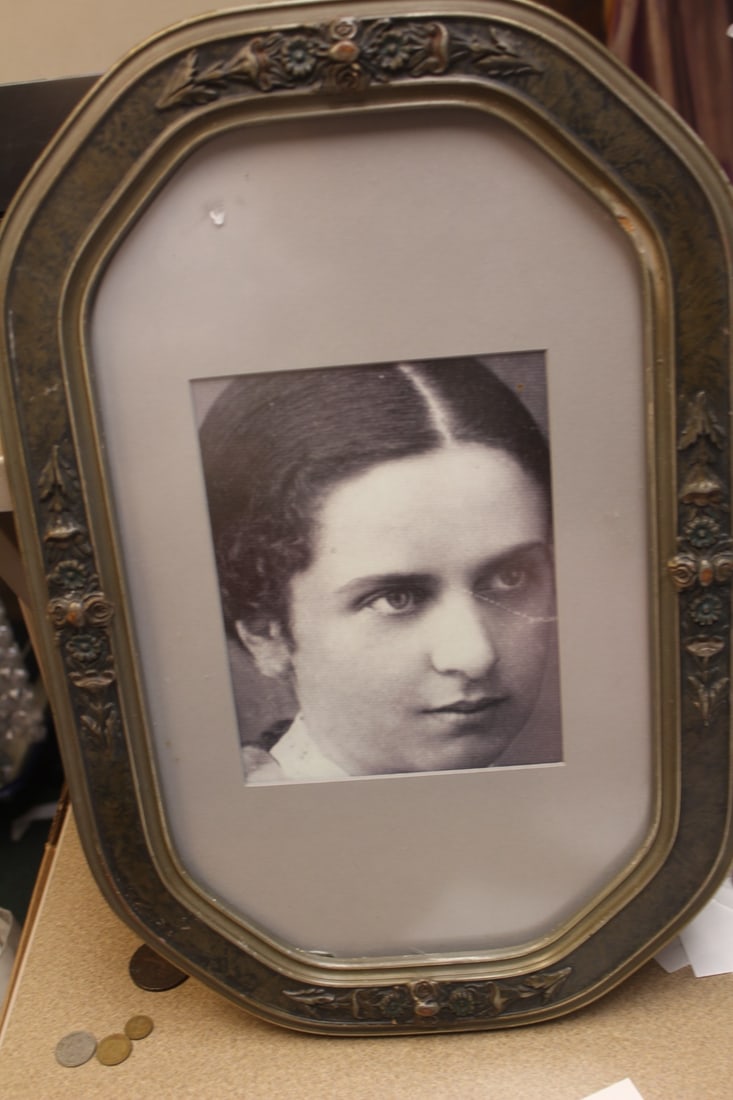 Framed Photograph: overall= 21" x 13 3/4"