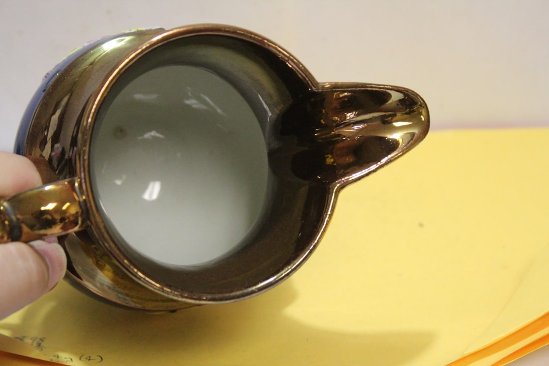 A Ceramic Lusterware Pitcher - 5