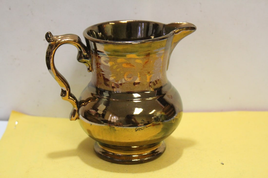 A Ceramic Lusterware Pitcher - 2