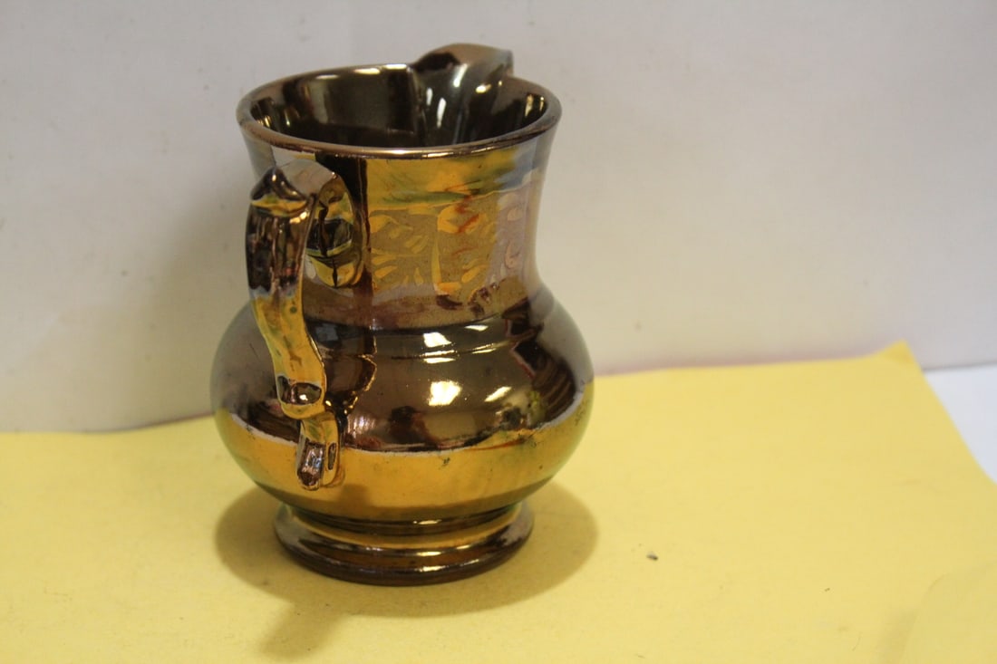 A Ceramic Lusterware Pitcher - 3