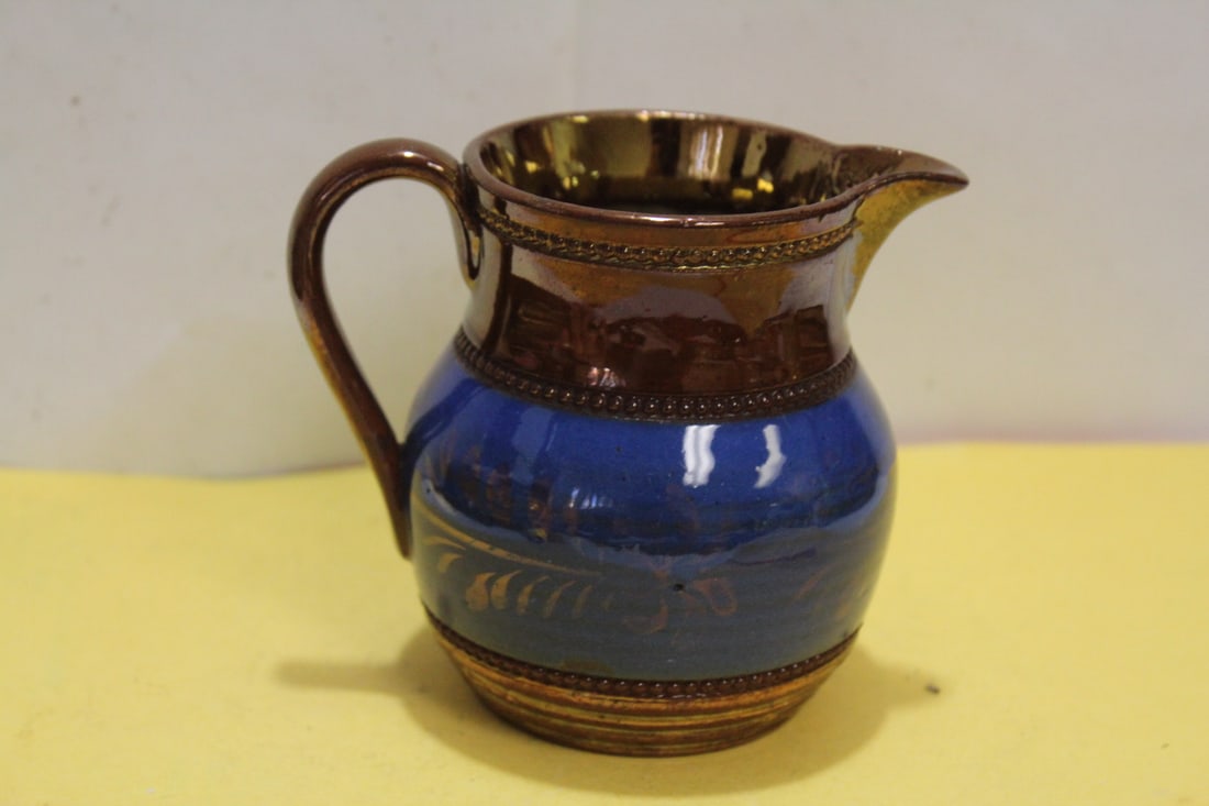 A Ceramic Lusterware Pitcher - 3