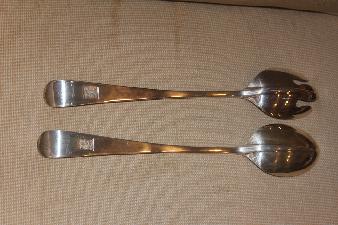 Large Silverplate Serving Utensils - 3