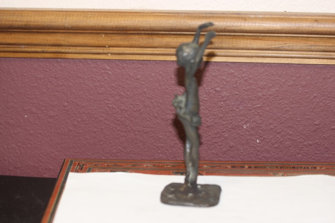 A Bronze Dancer - Signed - 8
