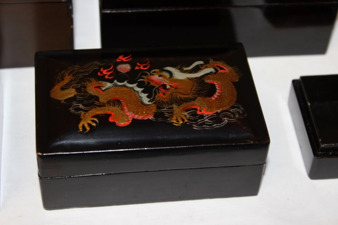 A Chinese Stacking Lacquer Box - 3