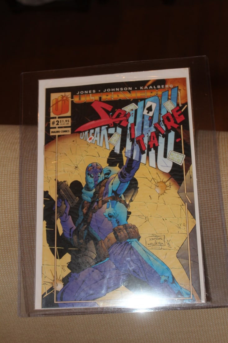 Malibu Comic Solitaire: as shown on photos