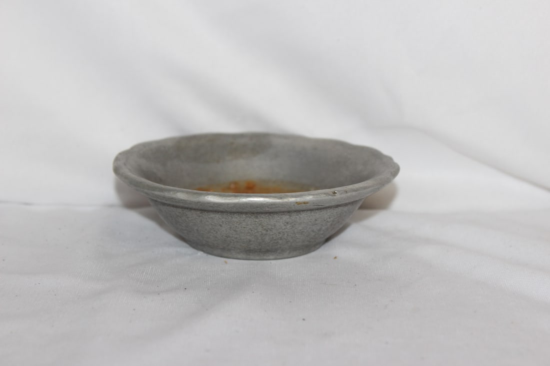 Craft American Ron Chef Pewter Small Bowl: 4 1/2" across