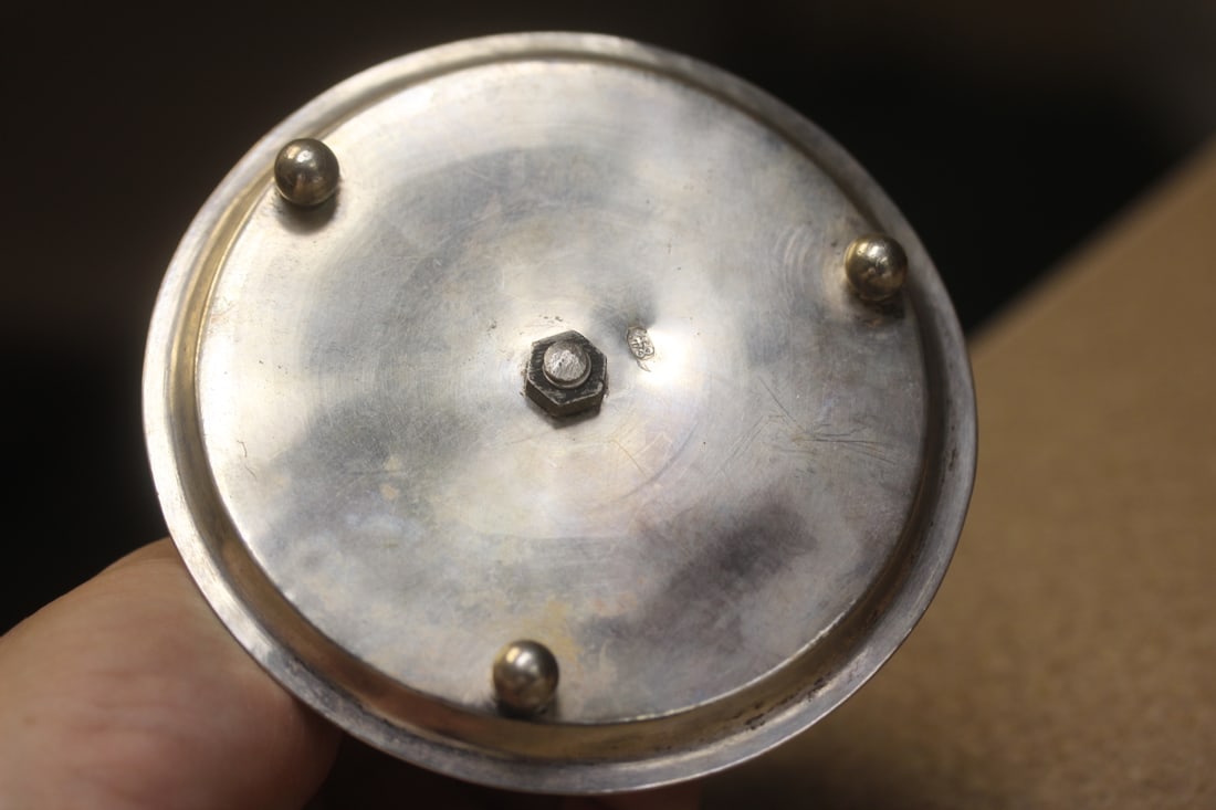 Russian Silver Match Safe - 6