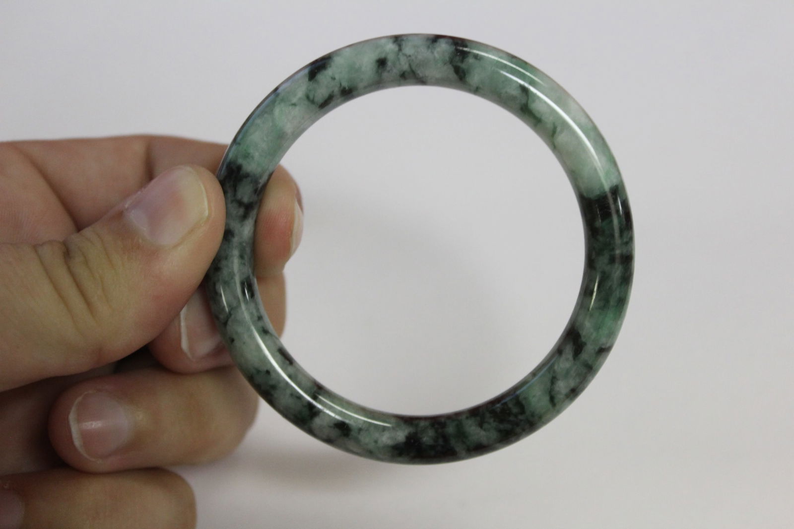 A Jade Bangle Bracelet - 3