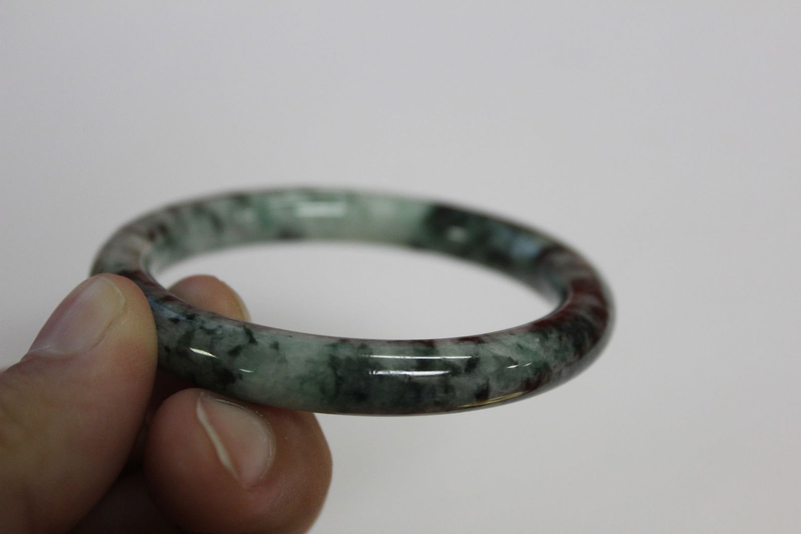 A Jade Bangle Bracelet - 4