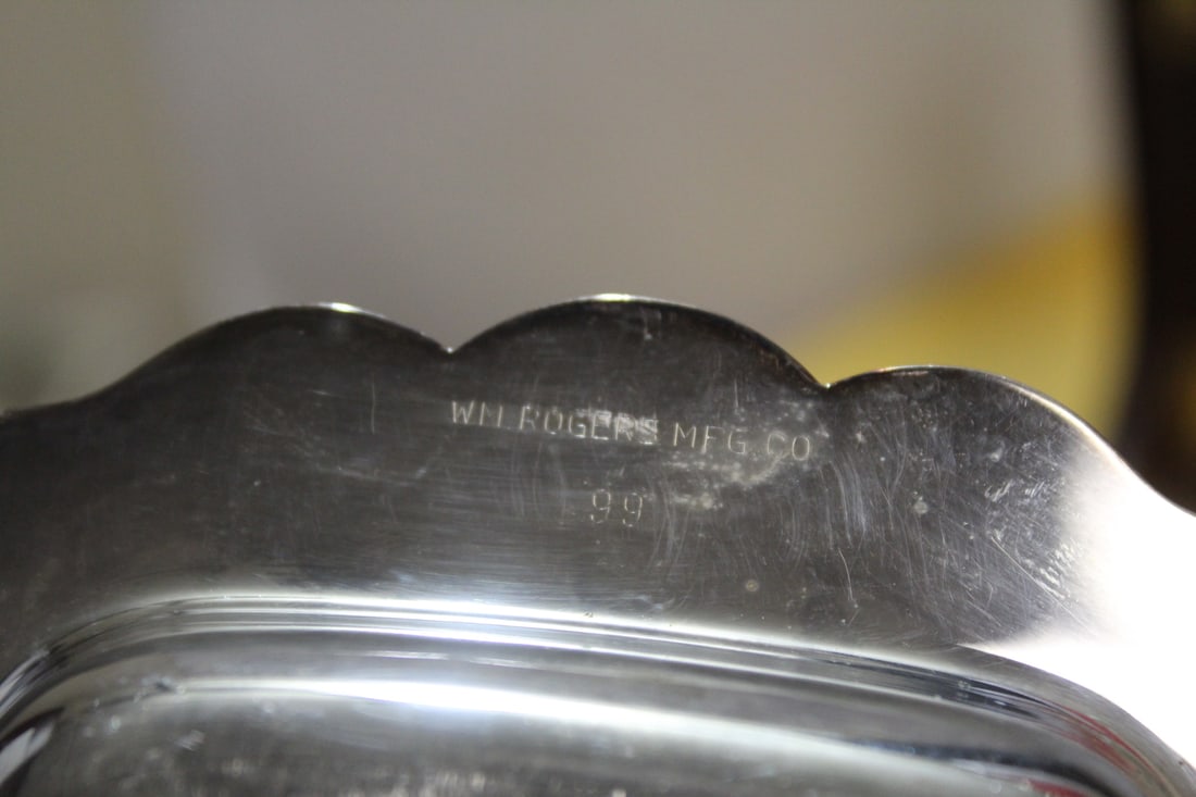 A Silverplated Tray - 4