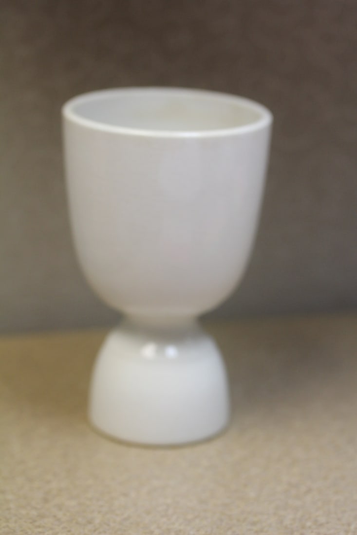 Vintage Saki Cup: possibly Korean/Japanese - 4 1/2" tall