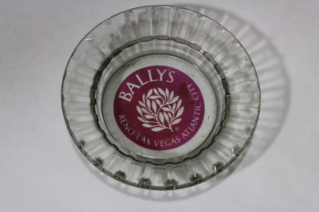 A Bally's Ashtray: 4 1/2" in diameter
