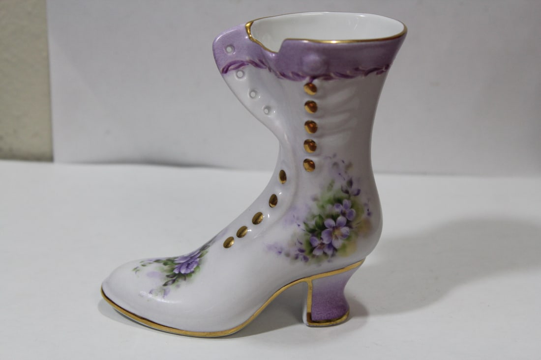 A Ceramic Boot: 4 1/2" tall