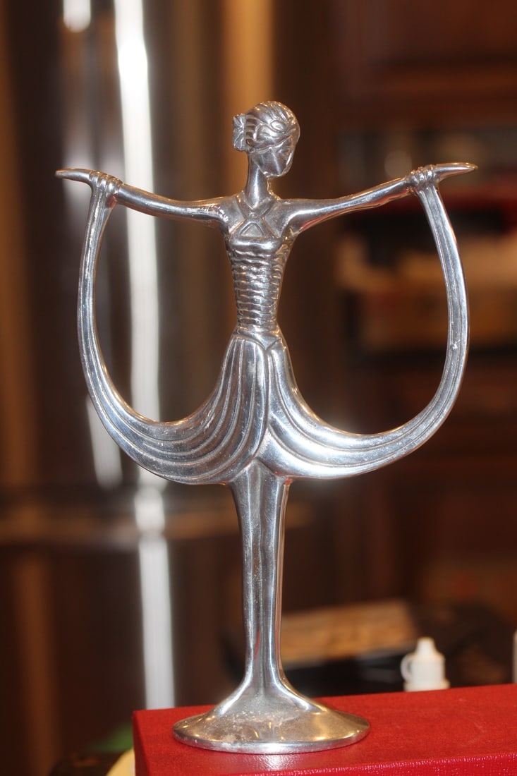 Aluminum Dancer: 11 1/2" tall