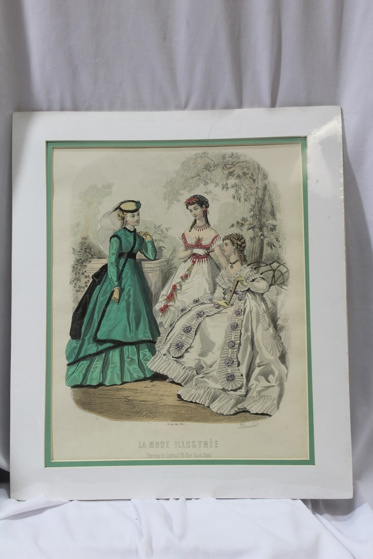 La Mode Illustree - Paris Fashion Print (1 of 5)