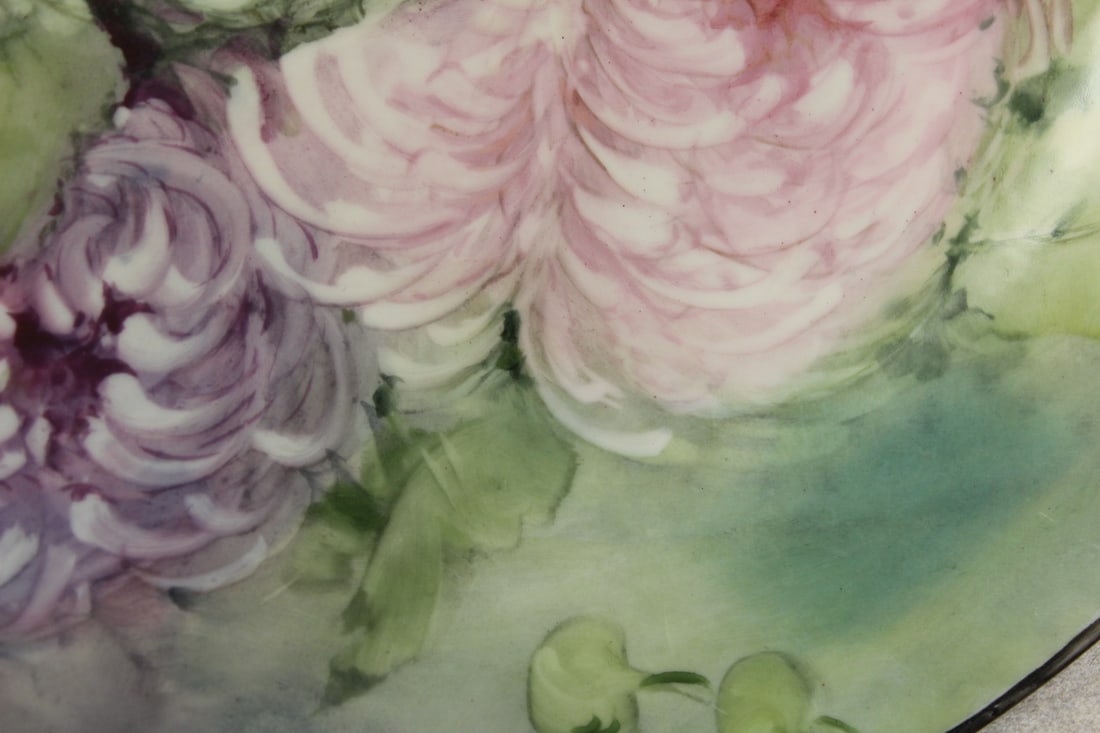 Large Hand Painted Charger - 5