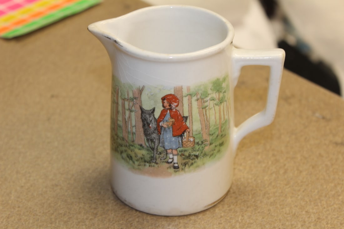 Little Red Riding Hood Pitcher: 4" tall