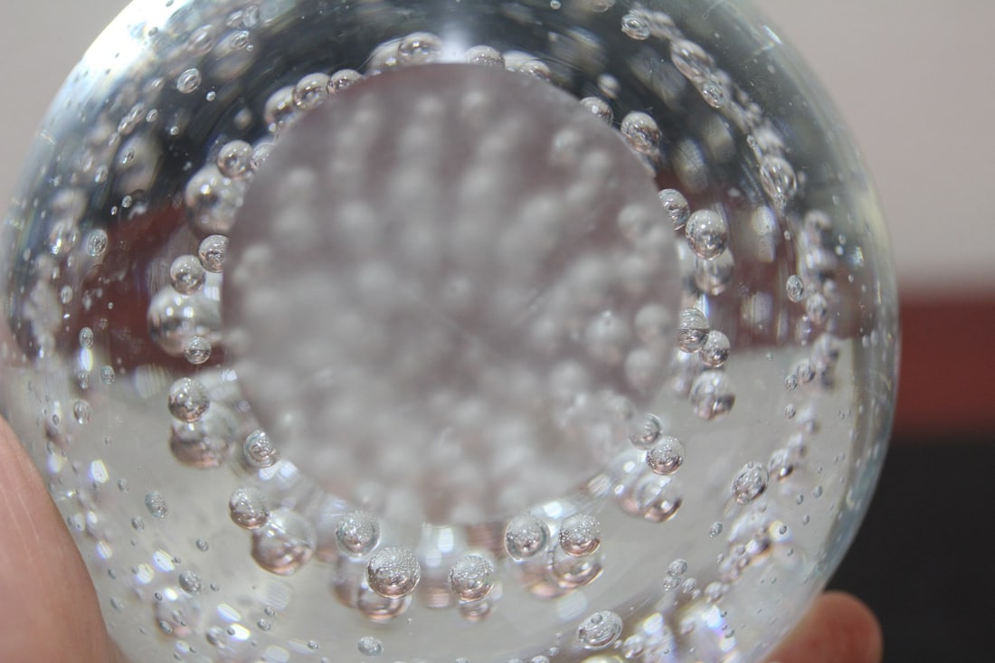 A Large Control Bubble Paperweight - 4