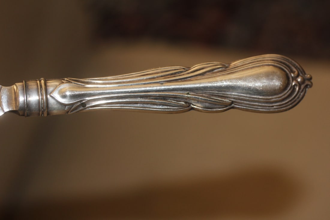 Sterling Handle Serving Fork - 4