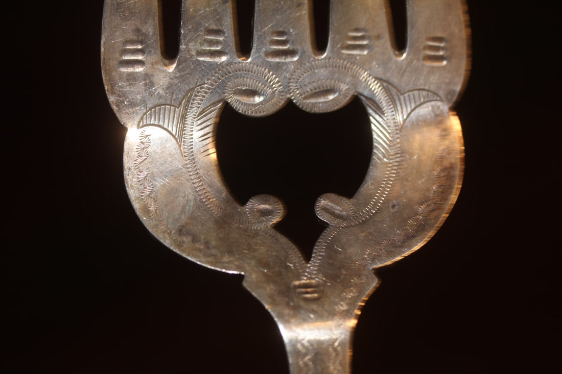 Sterling Handle Serving Fork - 5