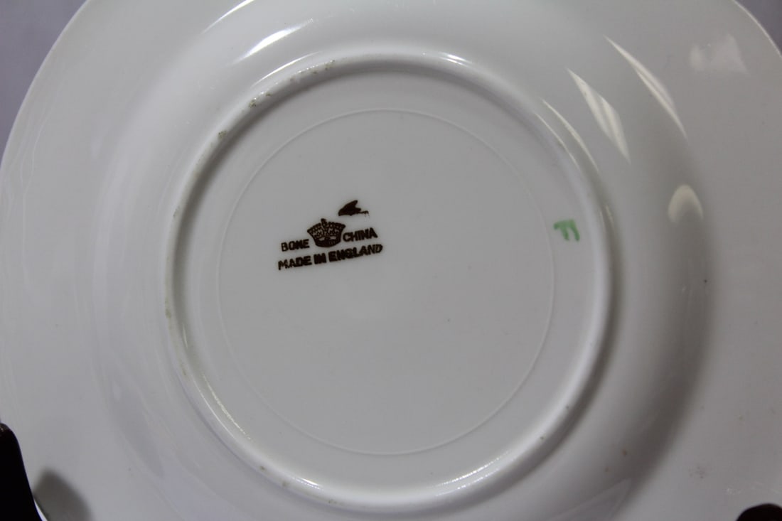 A Bone China Bread Plate - 4