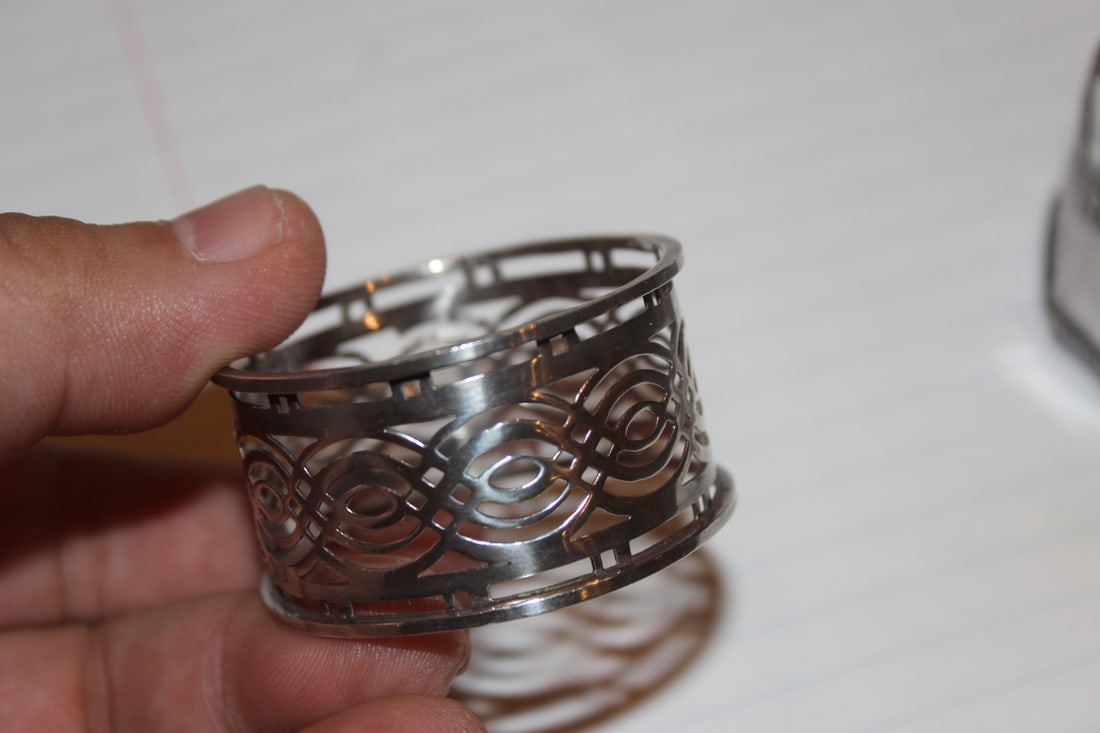 Silverplate Napkin Ring - 3