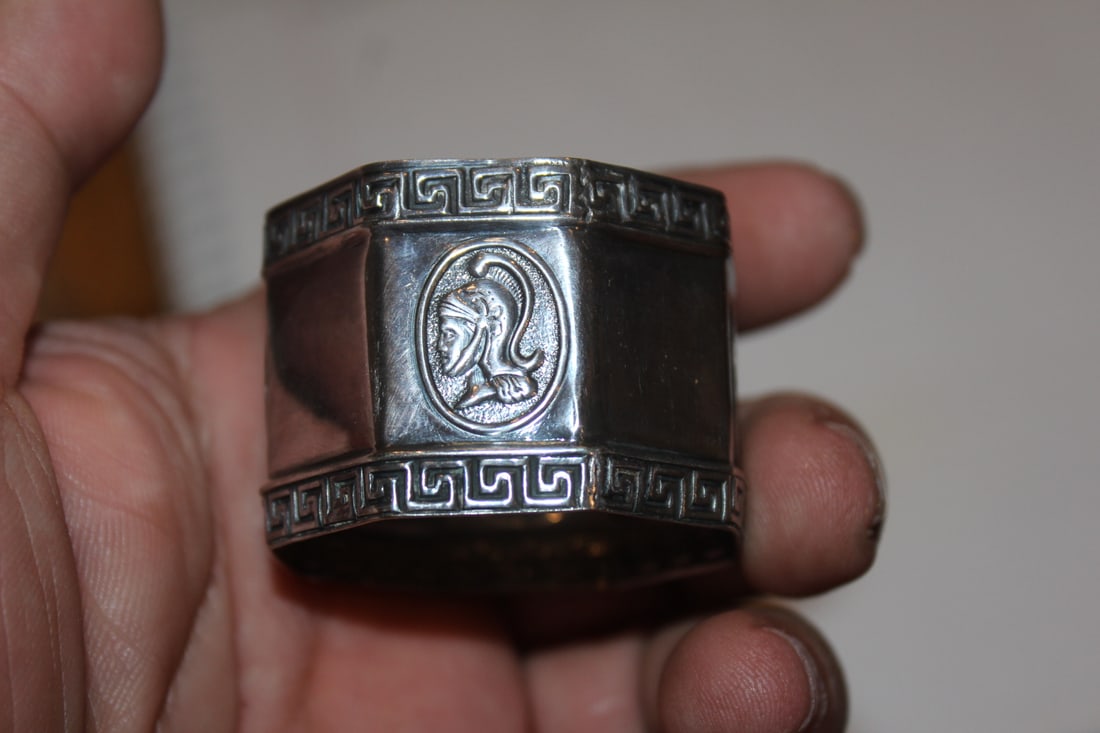 Silverplate Napkin Ring - 3