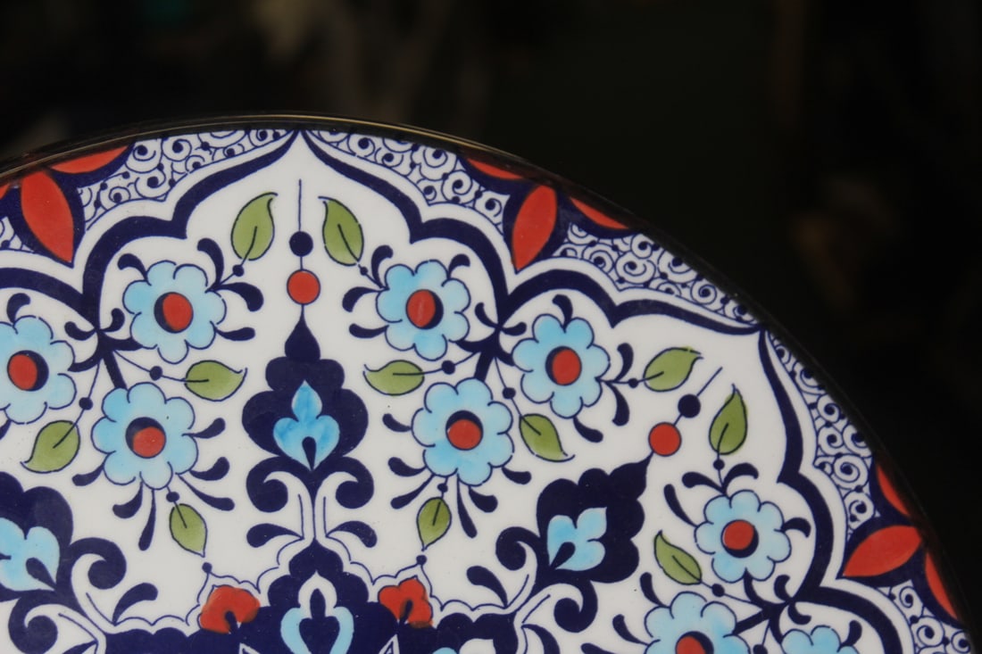 Decorative Spain Ceramic Charger - 3