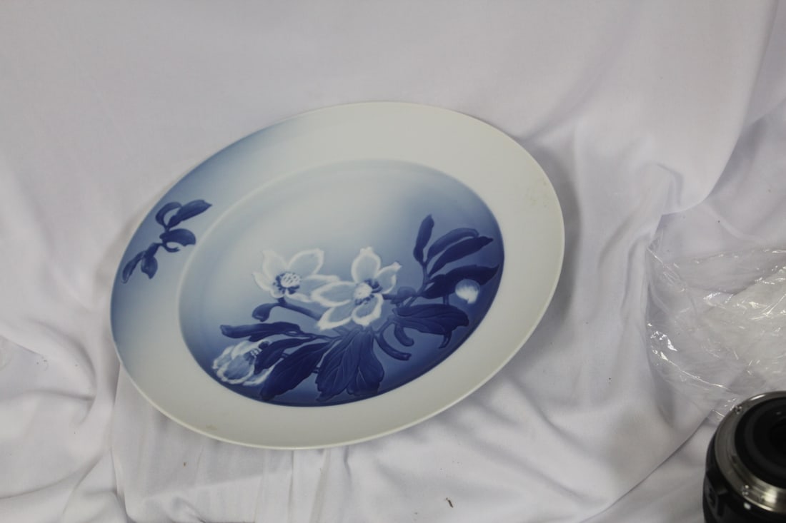 A B&G Denmark Plate: 10 1/4" in diameter