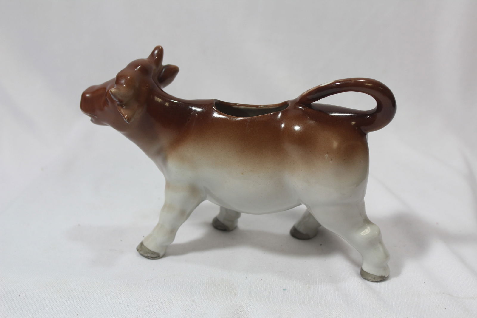 A Ceramic Cow Container - 2