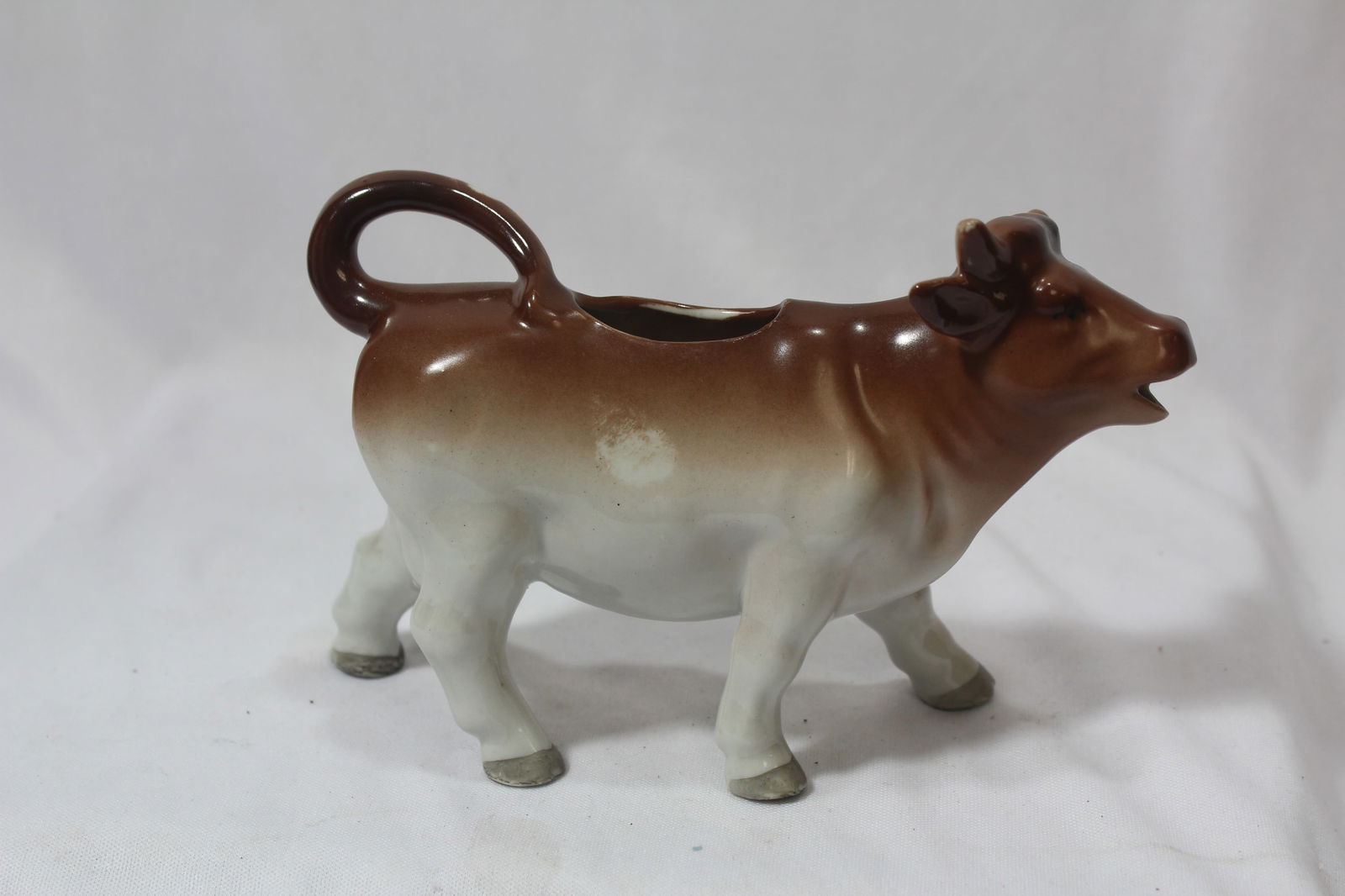A Ceramic Cow Container - 3