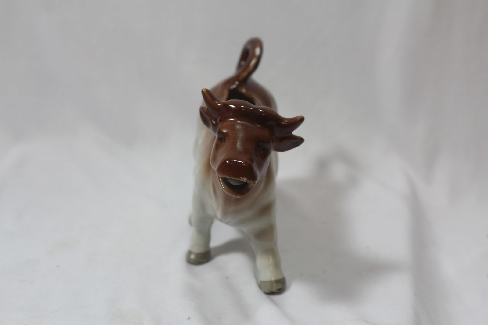 A Ceramic Cow Container - 5