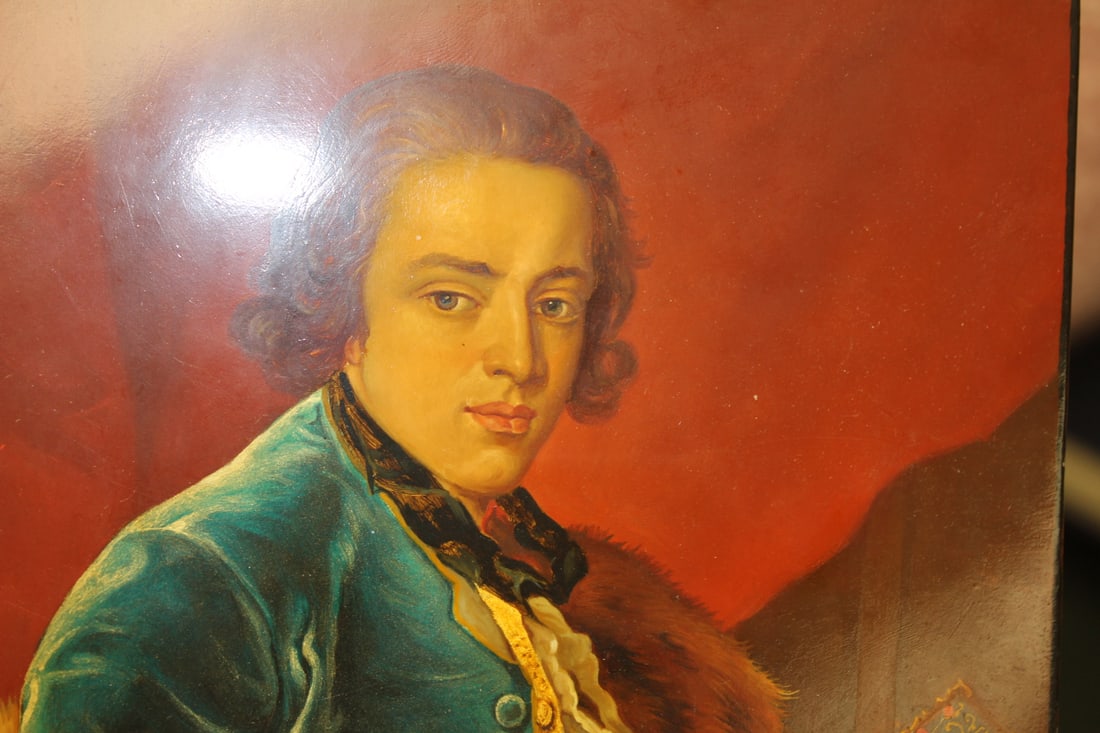 Signed Russian Lacquer Plaque - 3