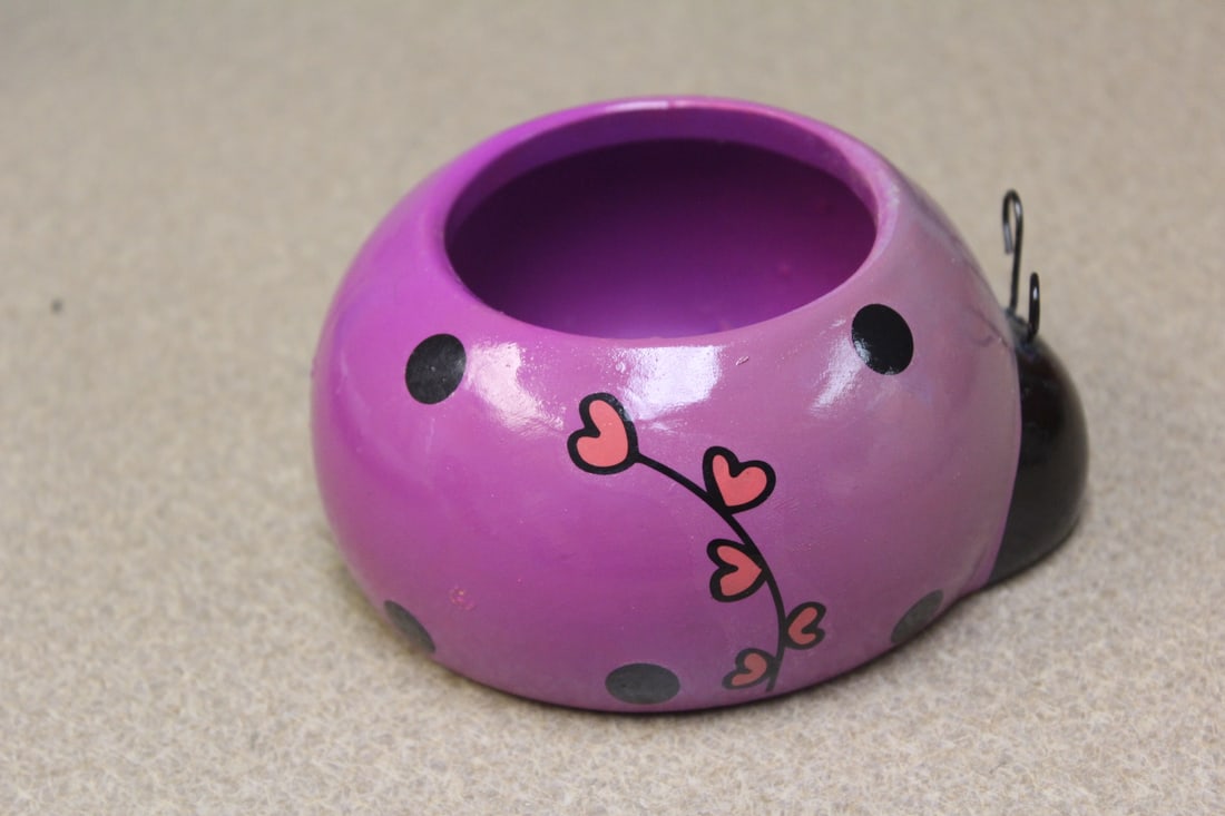 Ladybug Ceramic Planter - 3