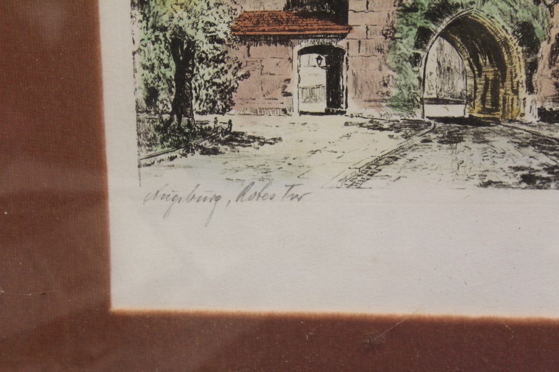 signed J. Kaetner Lithograph - 3