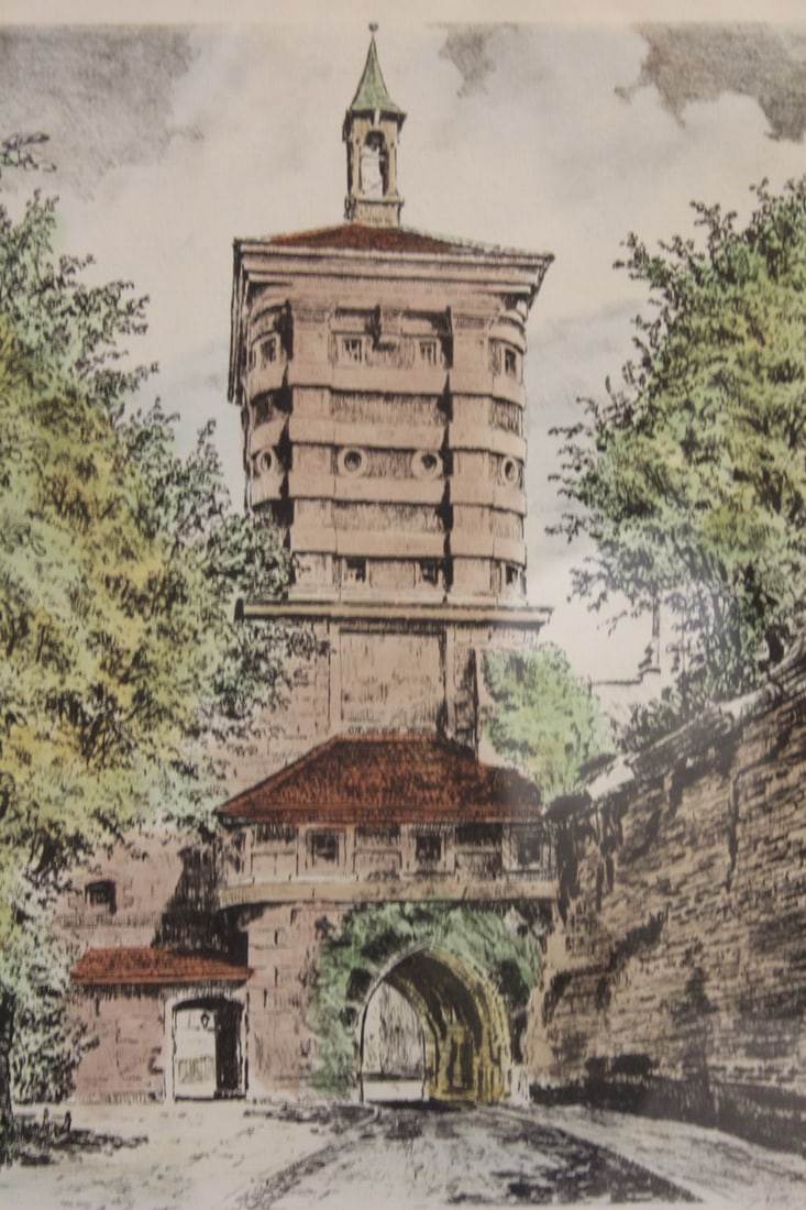 signed J. Kaetner Lithograph - 4