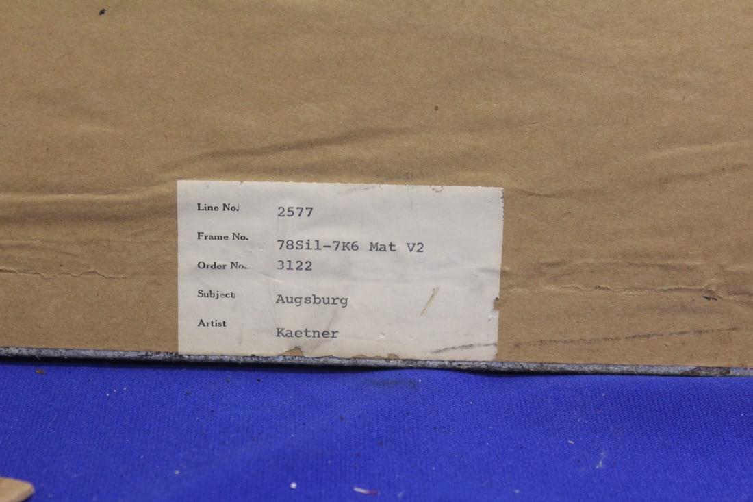 signed J. Kaetner Lithograph - 5