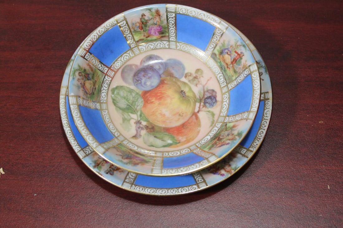 Lot of 2: Fruit Bowl and a Small Plate (1 of 8)