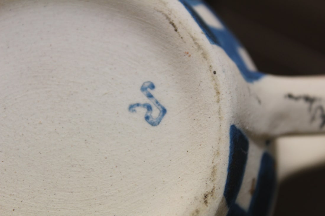 Checker Pottery Mug - 7