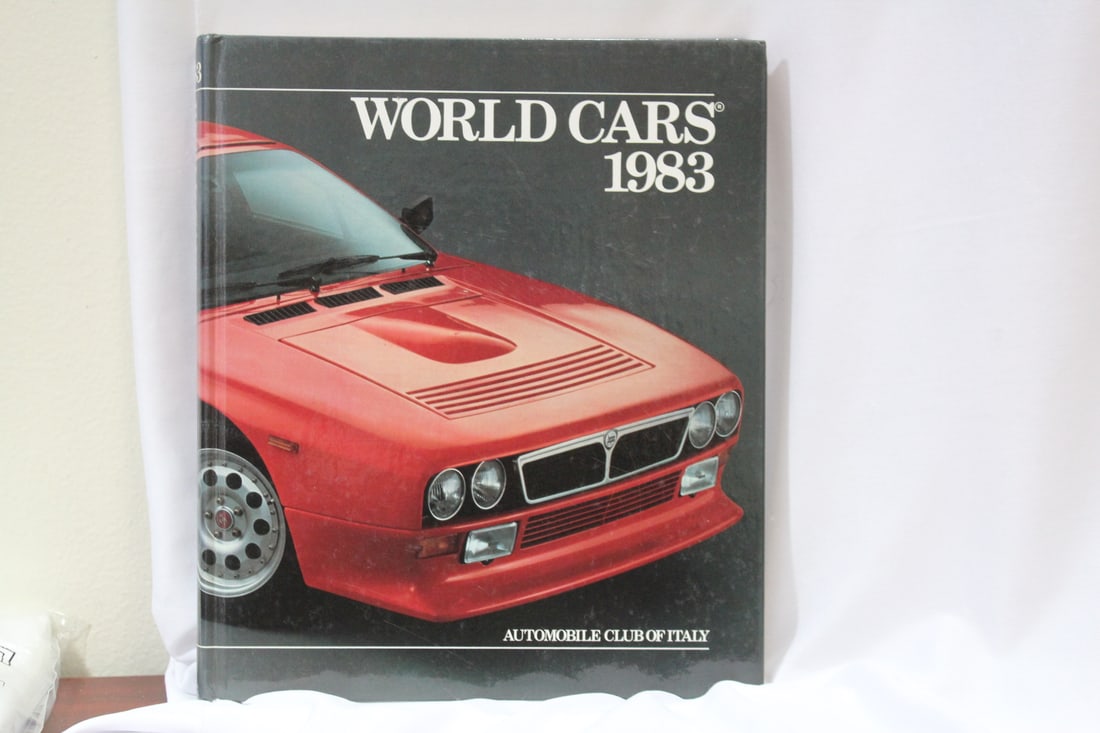 Hardcover Book: World Cars 1983: as shown