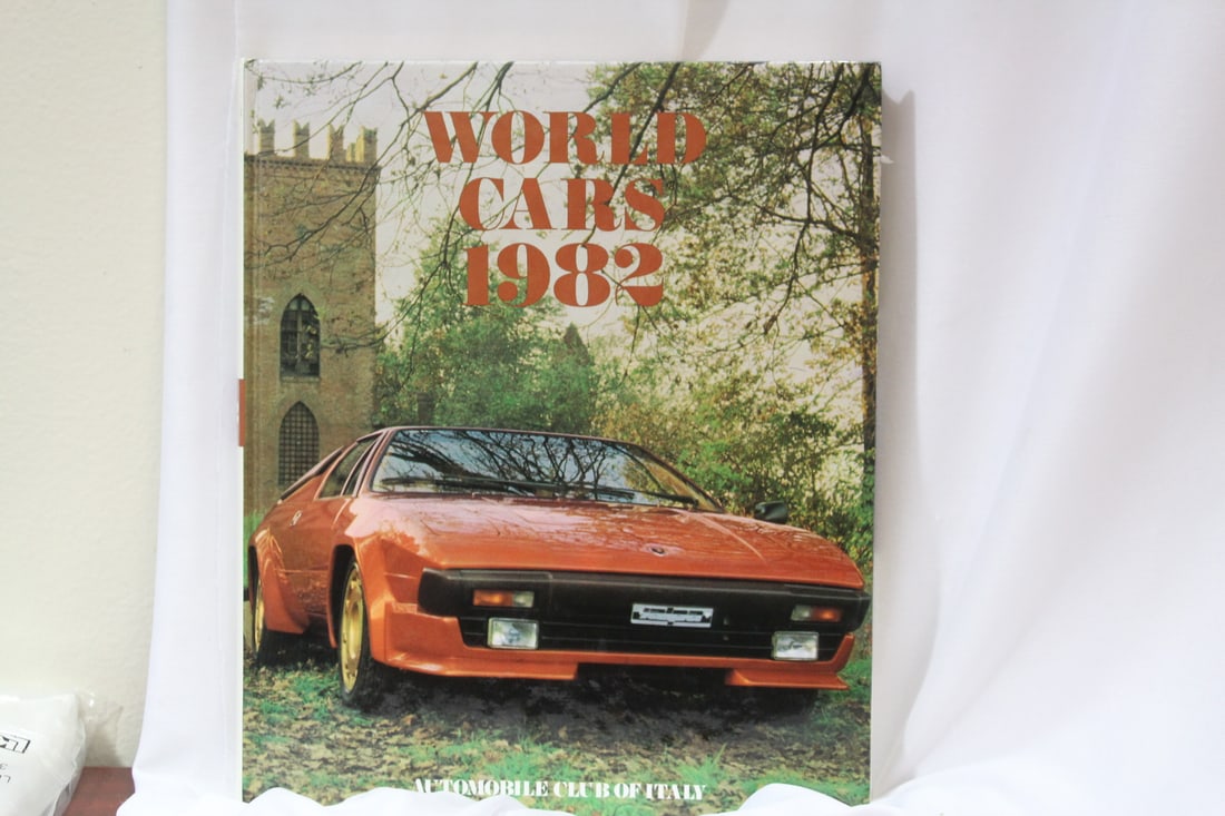 Hardcover Book: World Cars 1982: as shown