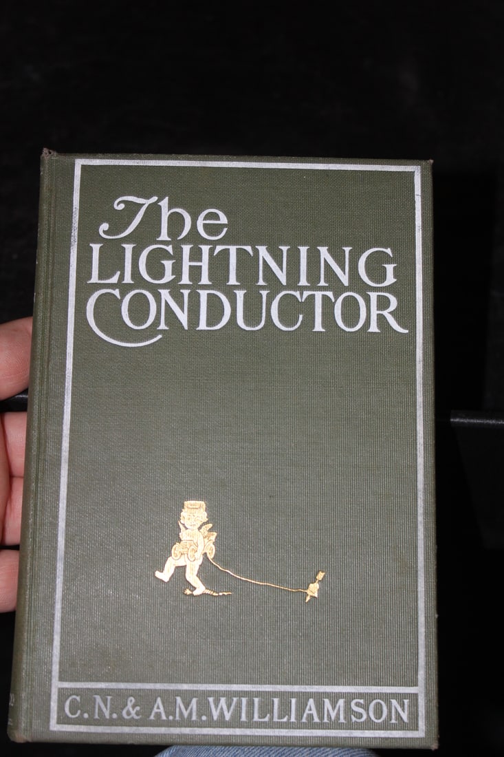 Hardcover Book: The Lightning Conductor - 1903: as shown on photos