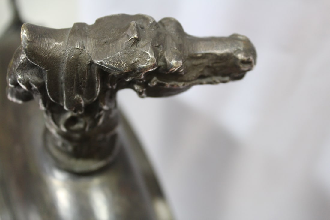 A Large Copper Flask - 11