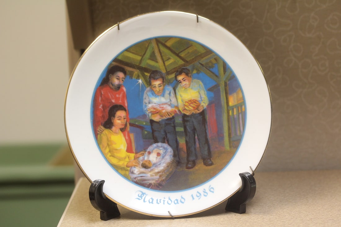 Puerto Rico Collectors Plate: 7 7/8" in diameter