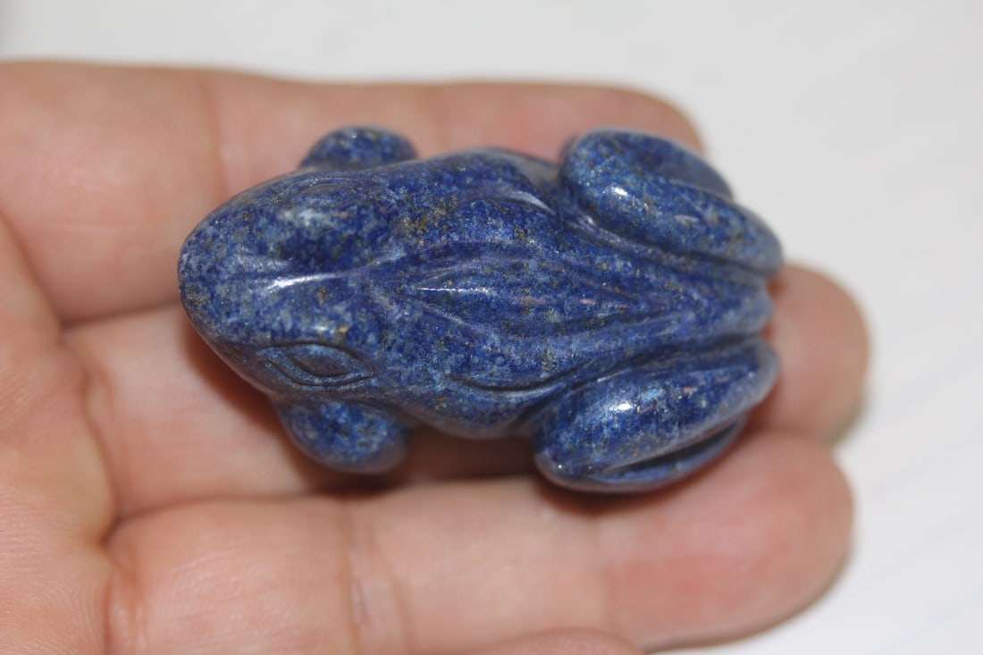 Small Lapis Lazuli Frog - 6